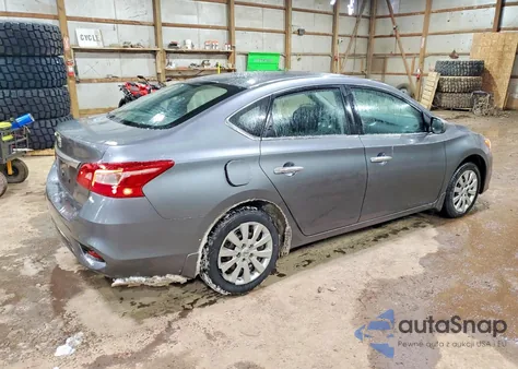 2018 Nissan Sentra S z USA, uszkodzony, nr VIN 3N1AB7AP2JY345740